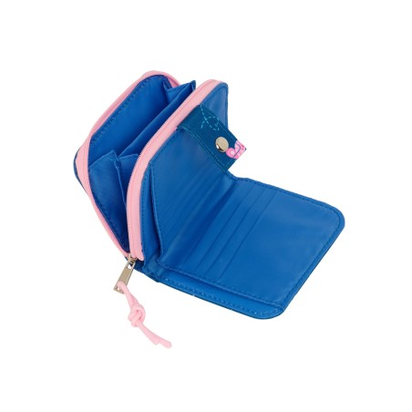 Monedero billetera safta blackfit8 mariposas 95x110x20 mm