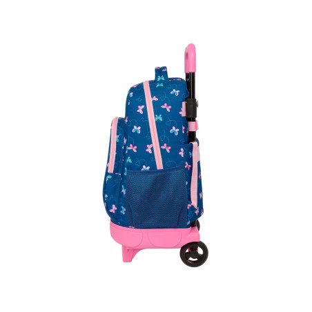 Mochila safta grande con ruedas compact evolution extraible blackfit8 mariposas 450x330x220 mm