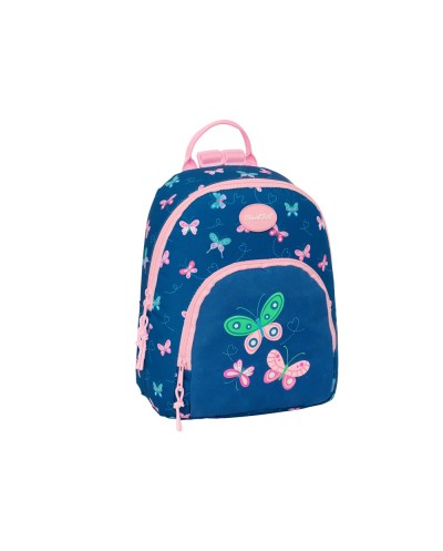 Mochila safta mini blackfit8 mariposas 300x250x130 mm