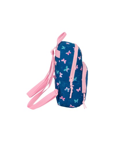 Mochila safta mini blackfit8 mariposas 300x250x130 mm
