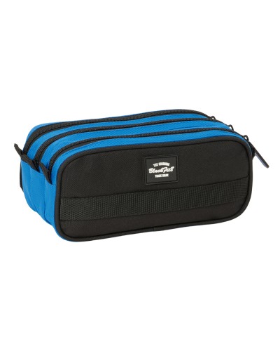 Bolso escolar portatodo safta triple big blackfit chico underground 100x215x80 mm