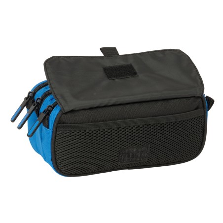 Bolso escolar portatodo safta triple big blackfit chico underground 100x215x80 mm