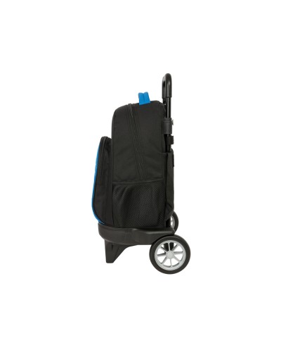 Mochila safta grande con ruedas compact evolution extraible blackfit chico underground 450x330x220 mm