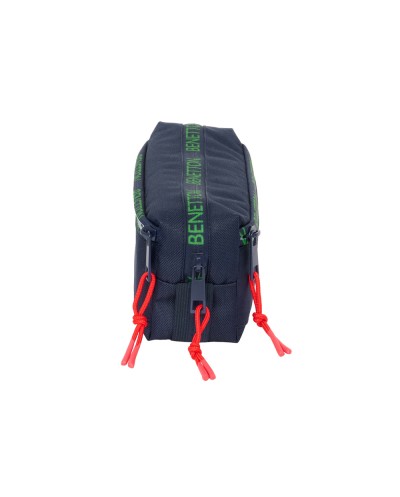 Bolso escolar portatodo safta triple pequeno con goma elastica benetton together 85x220x60 mm