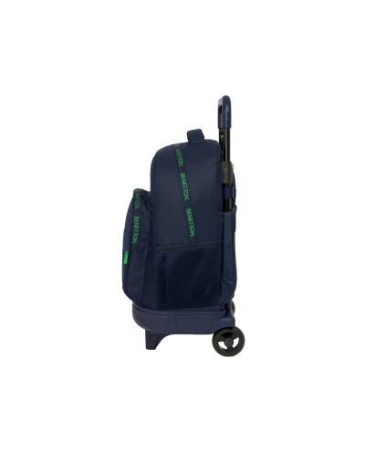 Mochila safta grande con ruedas compact extraible benetton together 450x330x220 mm