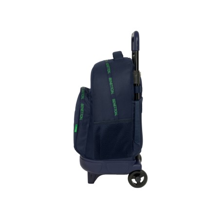 Mochila safta grande con ruedas compact extraible benetton together 450x330x220 mm