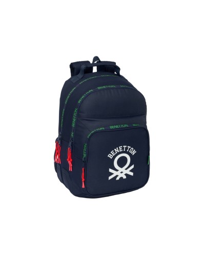 Mochila safta doble con cantoneras adaptable a carro benetton together 420x320x150 mm