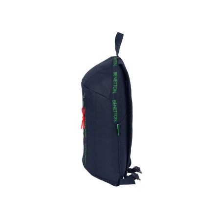 Mochila safta mini con cremallera vertical benetton together 390x220x100 mm