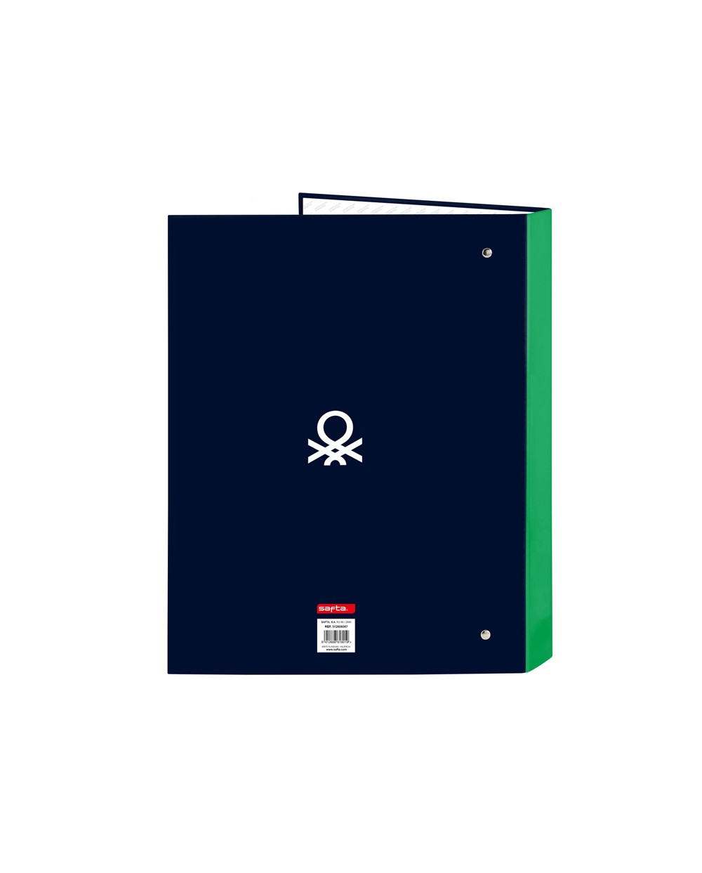 Carpeta carton folio 4 anillas mixtas safta benetton together