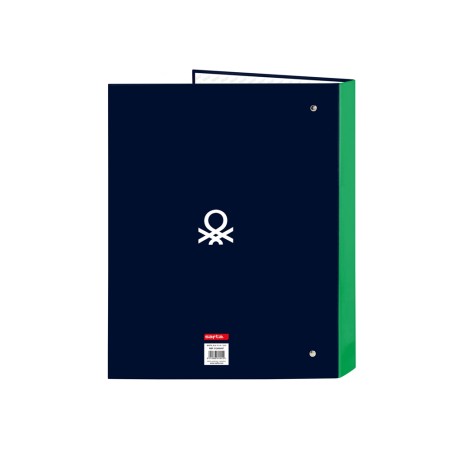 Carpeta carton folio 4 anillas mixtas safta benetton together