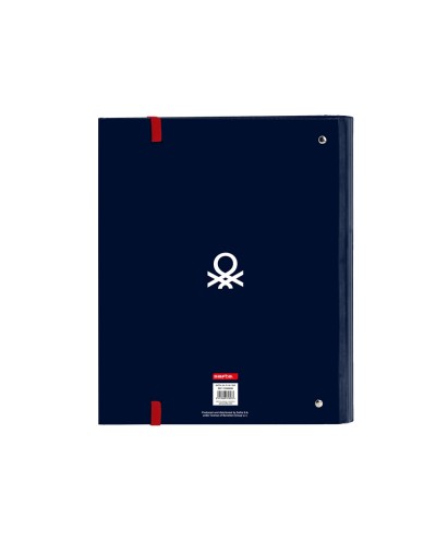 Carpeta con recambio safta din a4 cuadro 5 mm con goma y separadores benetton together