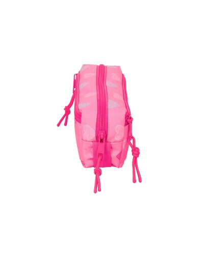 Bolso escolar portatodo safta triple pequeno con goma elastica benetton heart 85x220x60 mm