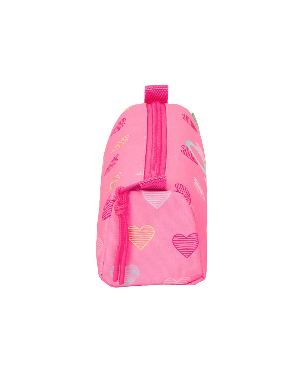 Bolso escolar portatodo safta benetton heart 80x210x70 mm