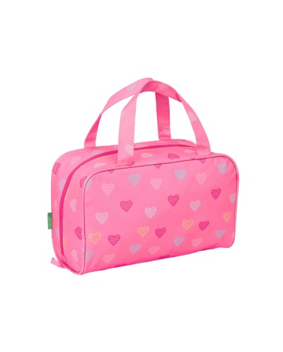 Neceser safta rectangular benetton haert 140x310x190 mm