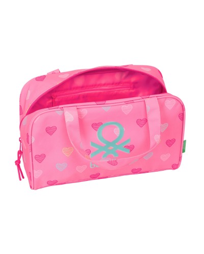 Neceser safta rectangular benetton haert 140x310x190 mm