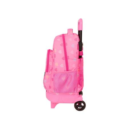 Mochila safta grande con ruedas compact extraible benetton heart 450x330x220 mm
