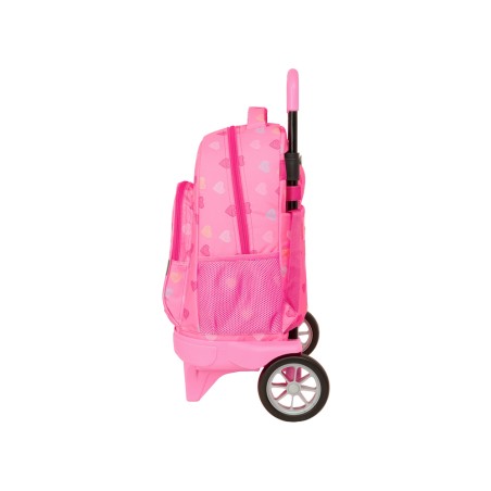 Mochila safta grande con ruedas compact evolution extraible benetton heart 450x330x220 mm