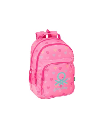 Mochila safta doble con cantoneras adaptable a carro benetton heart 420x320x150 mm
