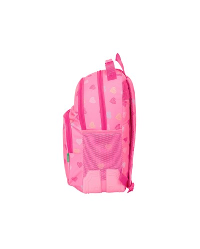 Mochila safta doble con cantoneras adaptable a carro benetton heart 420x320x150 mm