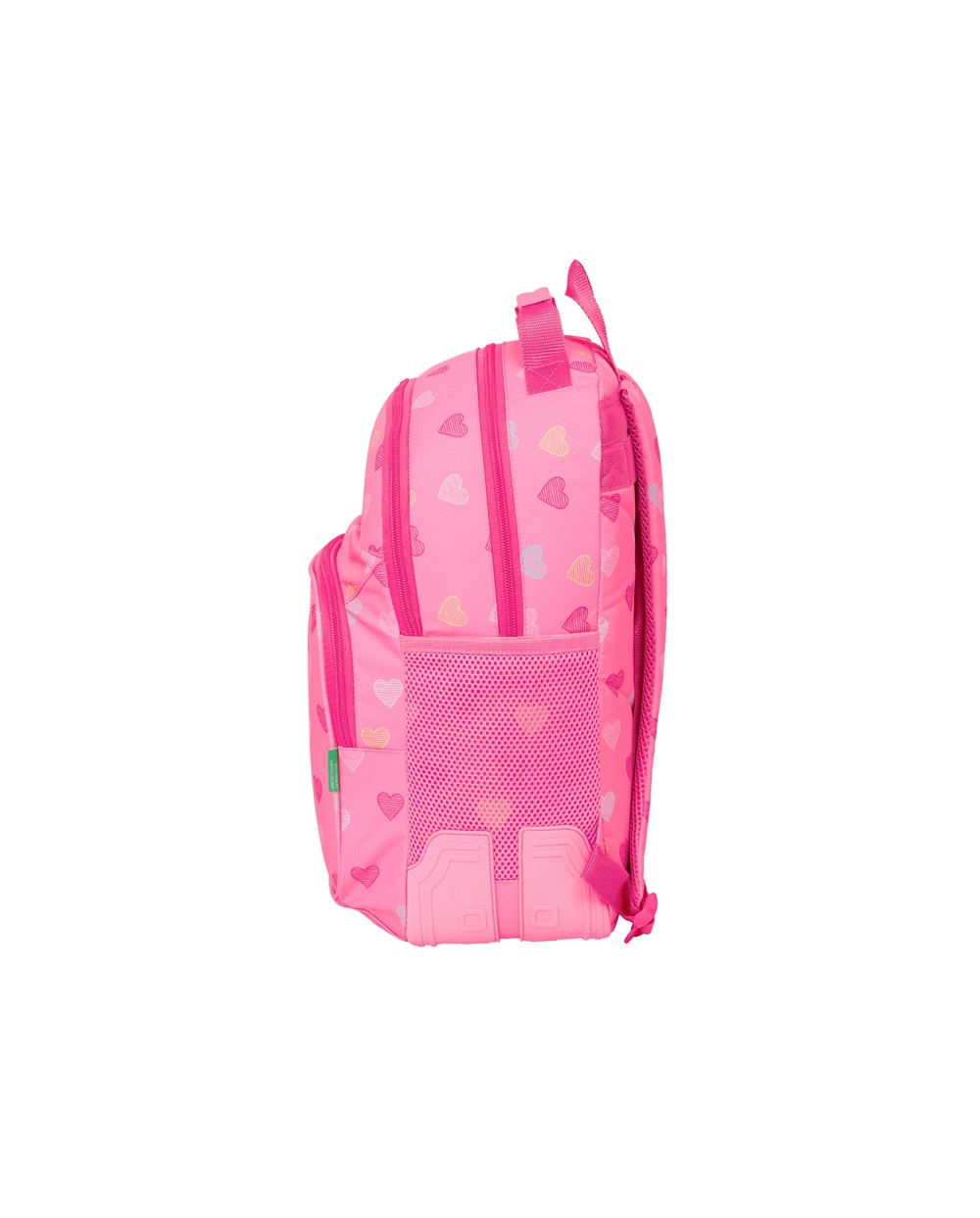 Mochila safta doble con cantoneras adaptable a carro benetton heart 420x320x150 mm