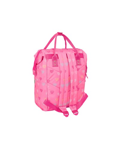 Mochila safta con asas para portatil 13 benetton heart 400x270x190 mm
