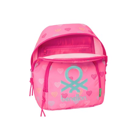 Mochila safta mini benetton heart 300x250x130 mm