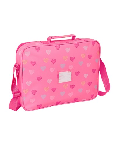 Cartera escolar safta extraescolares benetton heart 280x380x60 mm
