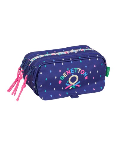 Bolso escolar portatodo safta triple big benetton drop 100x215x80 mm