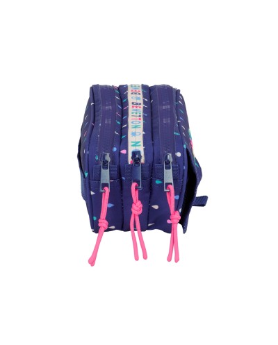 Bolso escolar portatodo safta triple big benetton drop 100x215x80 mm