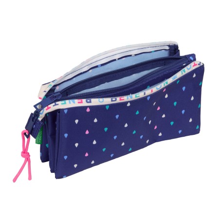 Bolso escolar portatodo safta triple benetton drop 120x220x30 mm