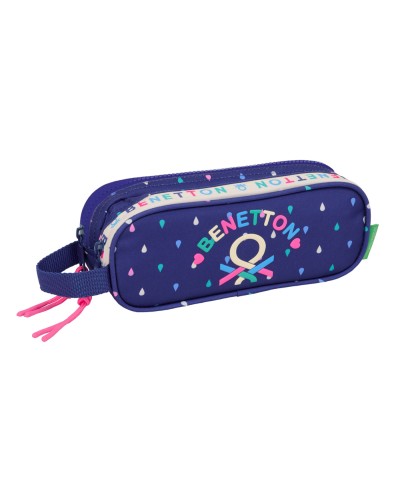 Bolso escolar portatodo safta doble benetton drop 80x210x60 mm