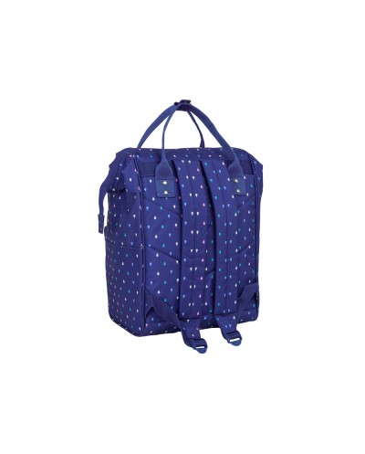 Mochila safta con asas para portatil 13 benetton drop 400x270x190 mm