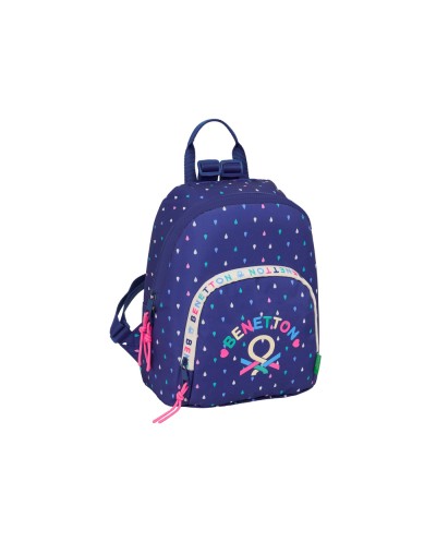 Mochila safta mini benetton drop 300x250x130 mm