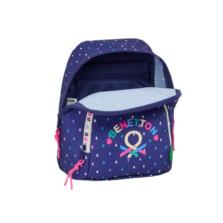 Mochila safta mini benetton drop 300x250x130 mm