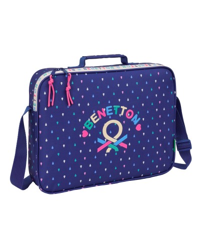 Cartera escolar safta extraescolares benetton drop 280x380x60 mm