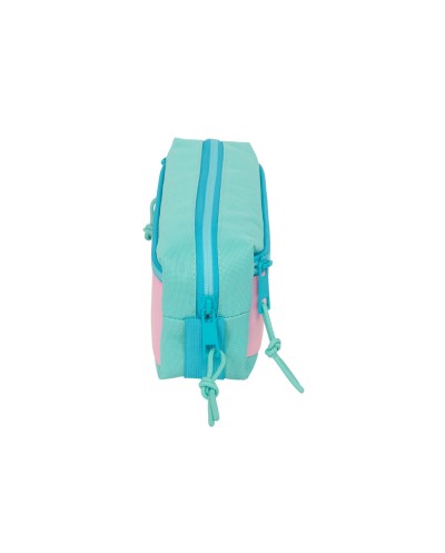 Bolso escolar portatodo safta triple pequeno con goma elastica benetton dolce 85x220x60 mm