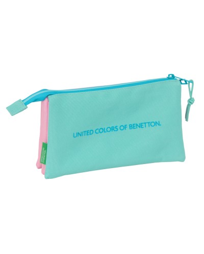 Bolso escolar portatodo safta triple benetton dolce 120x220x30 mm