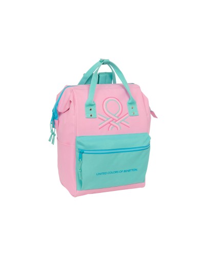 Mochila safta con asas para portatil 13 benetton dolce 400x270x190 mm