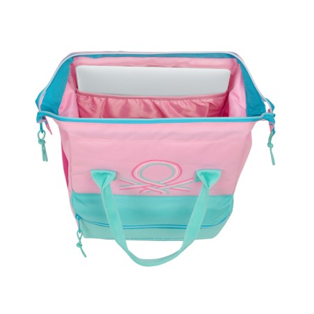 Mochila safta con asas para portatil 13 benetton dolce 400x270x190 mm