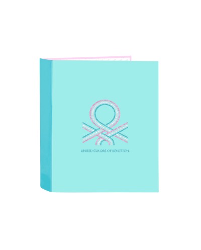 Carpeta carton folio 4 anillas safta lomo ancho benetton dolce