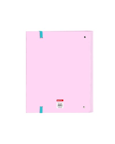 Carpeta con recambio safta din a4 cuadro 5 mm con goma y separadores benetton dolce