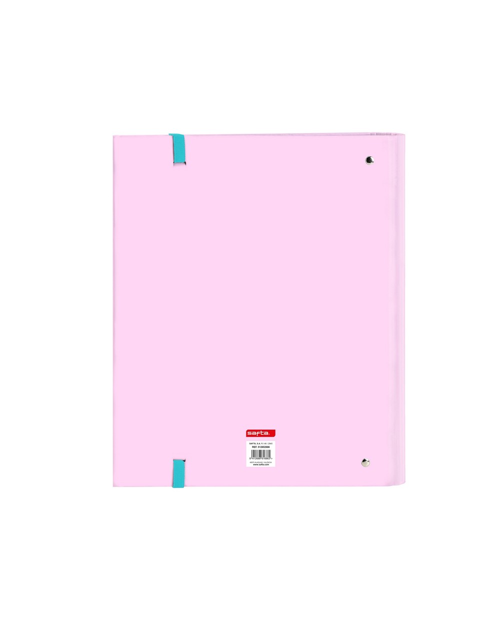 Carpeta con recambio safta din a4 cuadro 5 mm con goma y separadores benetton dolce