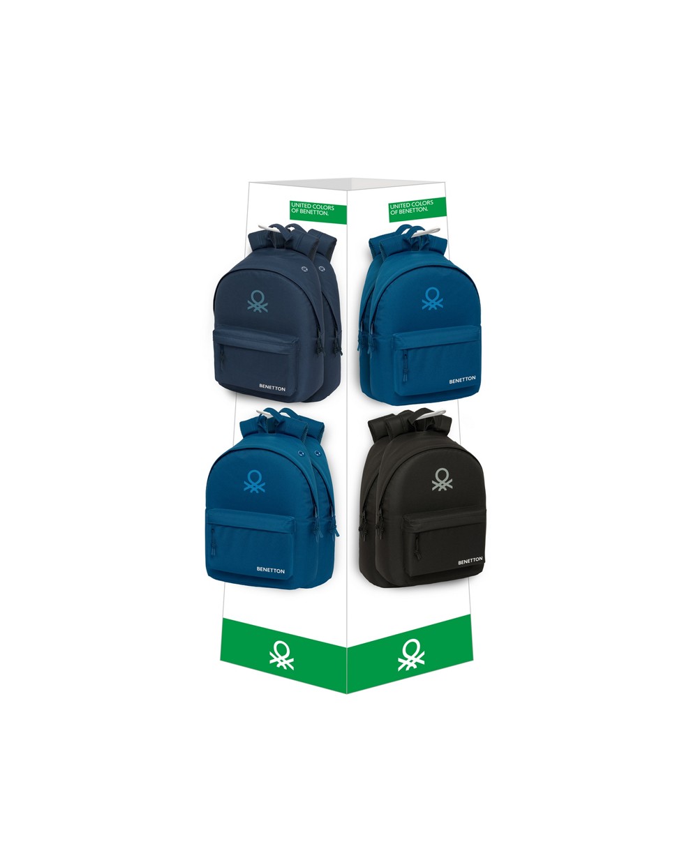 Relleno expositor safta 950 benetton basics 1600x420x420 mm