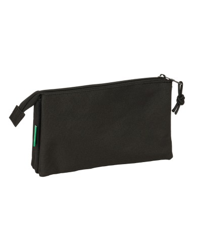 Bolso escolar portatodo safta triple benetton basics 120x220x30 mm