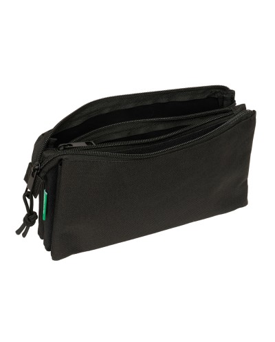 Bolso escolar portatodo safta triple benetton basics 120x220x30 mm