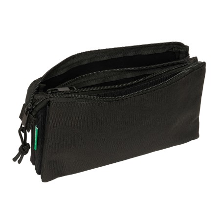 Bolso escolar portatodo safta triple benetton basics 120x220x30 mm