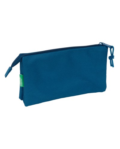 Bolso escolar portatodo safta triple benetton basics 120x220x30 mm