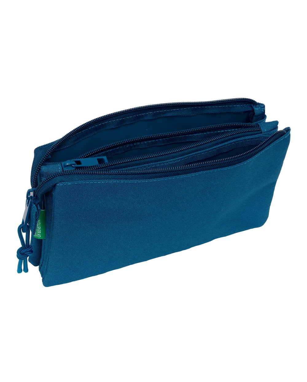 Bolso escolar portatodo safta triple benetton basics 120x220x30 mm