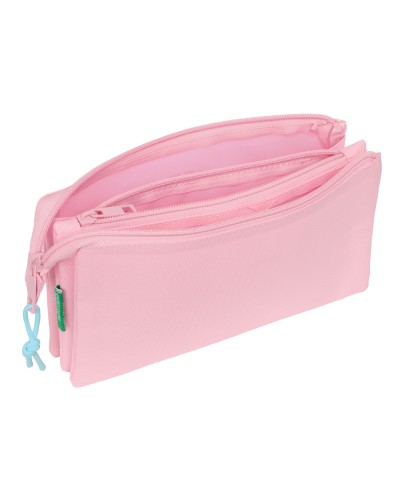 Bolso escolar portatodo safta triple benetton basics 120x220x30 mm