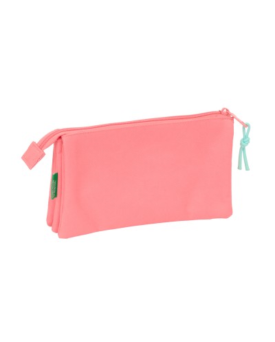 Bolso escolar portatodo safta triple benetton basics 120x220x30 mm